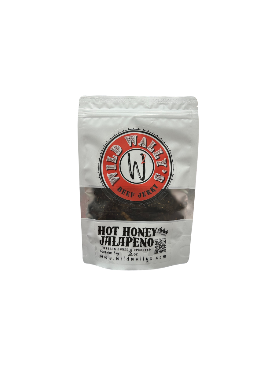 Hot Honey Jalapeno – Wild Wally's Beef Jerky